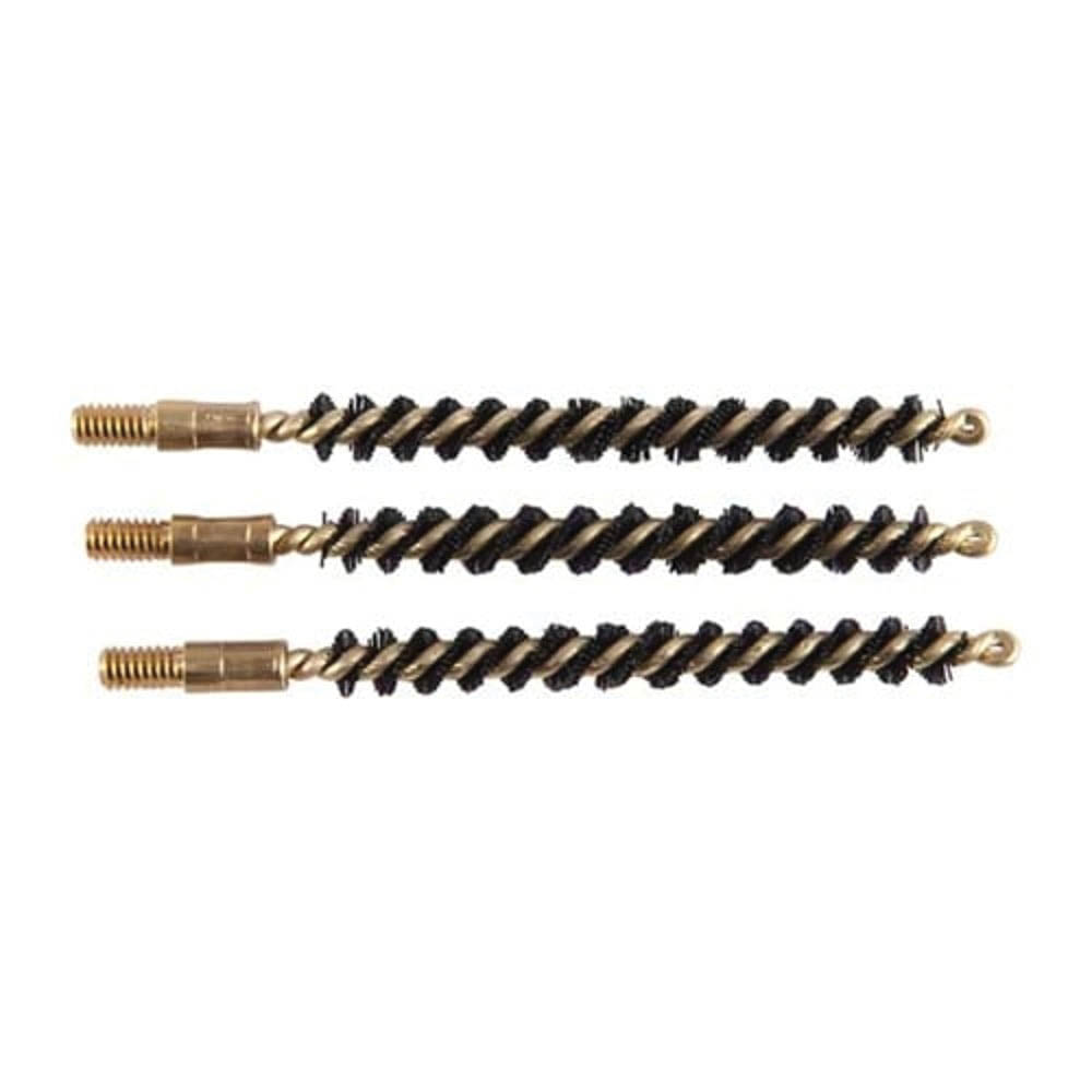 Brownells .22 Cal #8-32 Male Heavy Weight Centerfire Bore Brush, Pack of 3