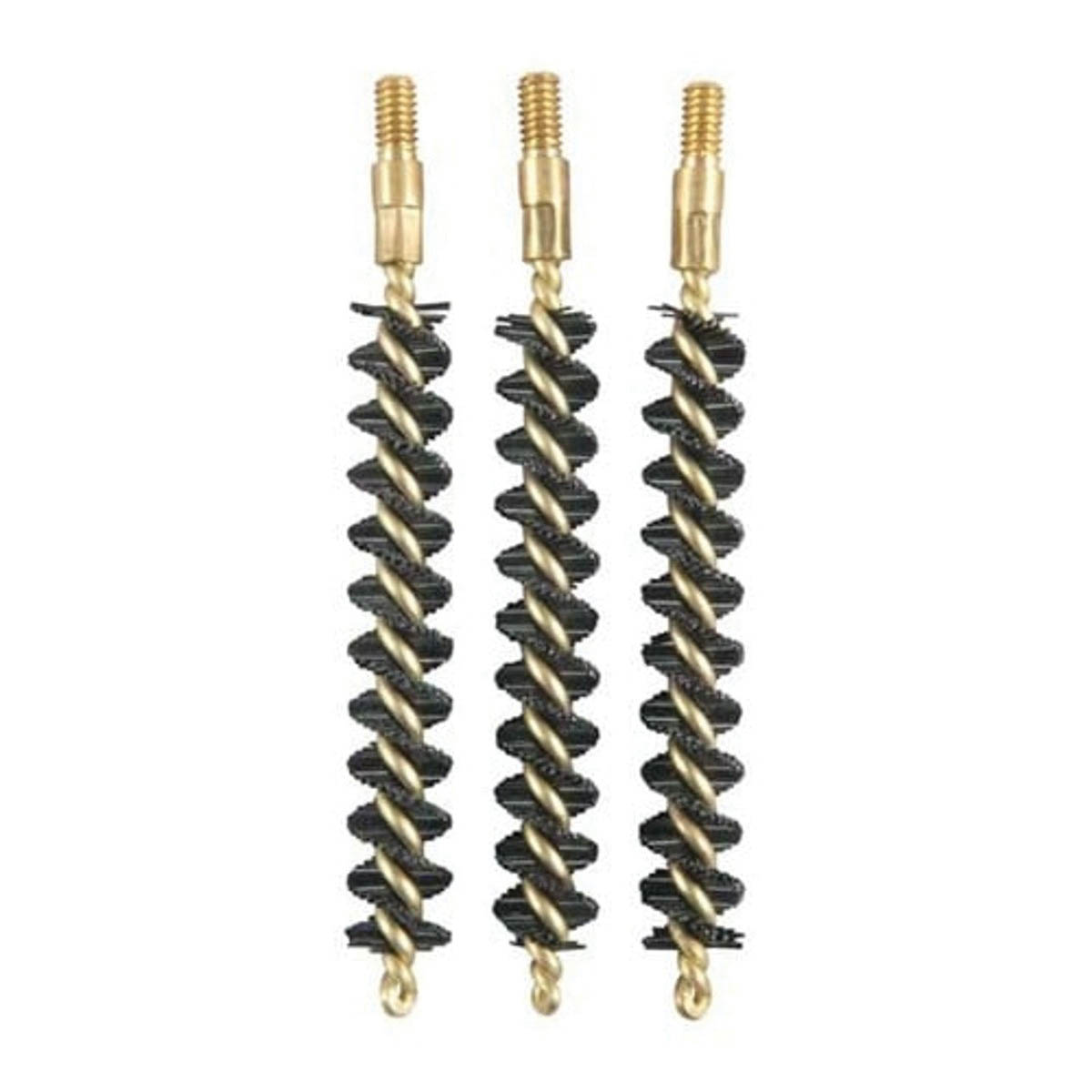 Brownells .338 Cal #8-32 Male Heavy Weight Bore Brush, Pack of 3