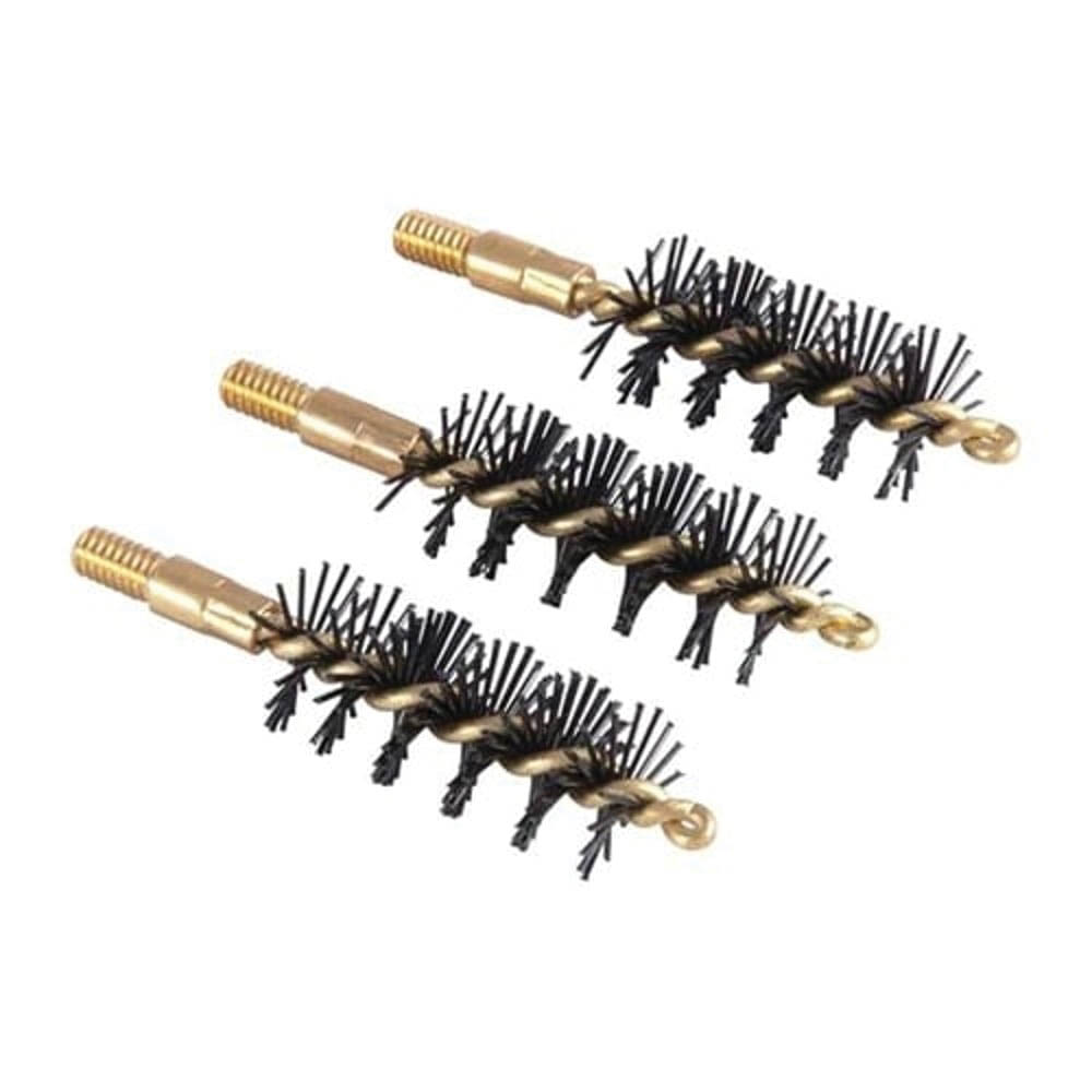 Brownells .44 Cal/.45 Cal #8-32 Male Heavy Weight Bore Brush, Pack of 3