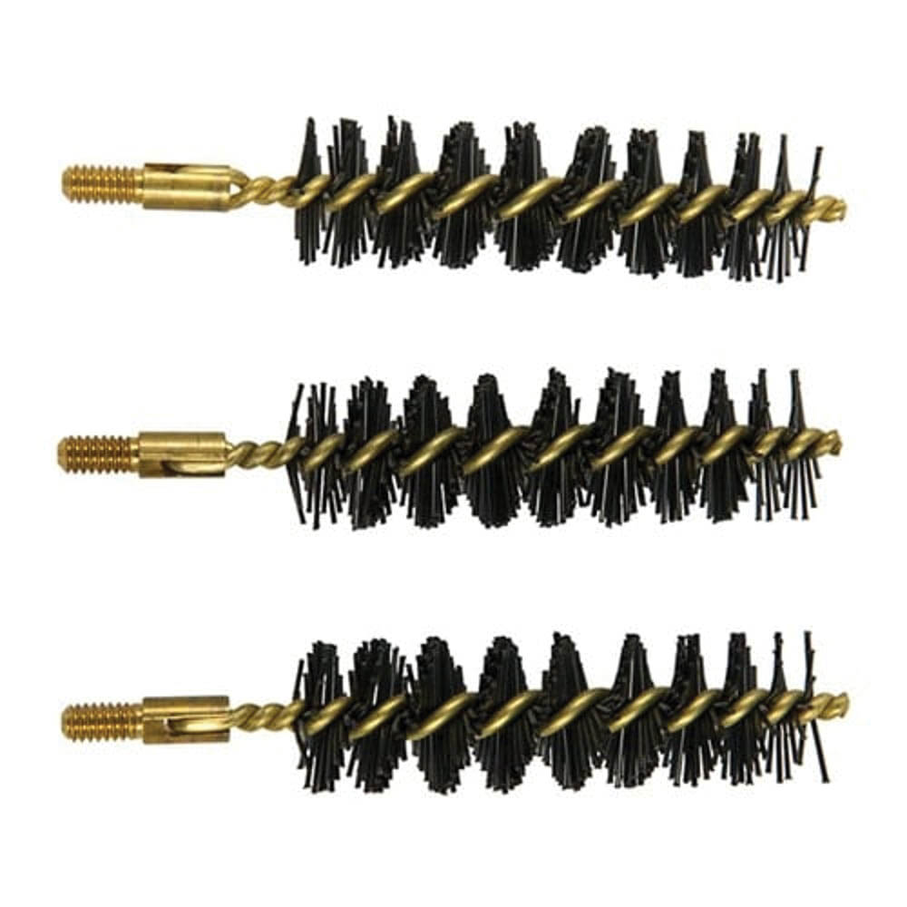 Brownells .58 Cal #8-32 Male Black Powder Heavy Weight Bore Brush, Pack of 3 - Brownells