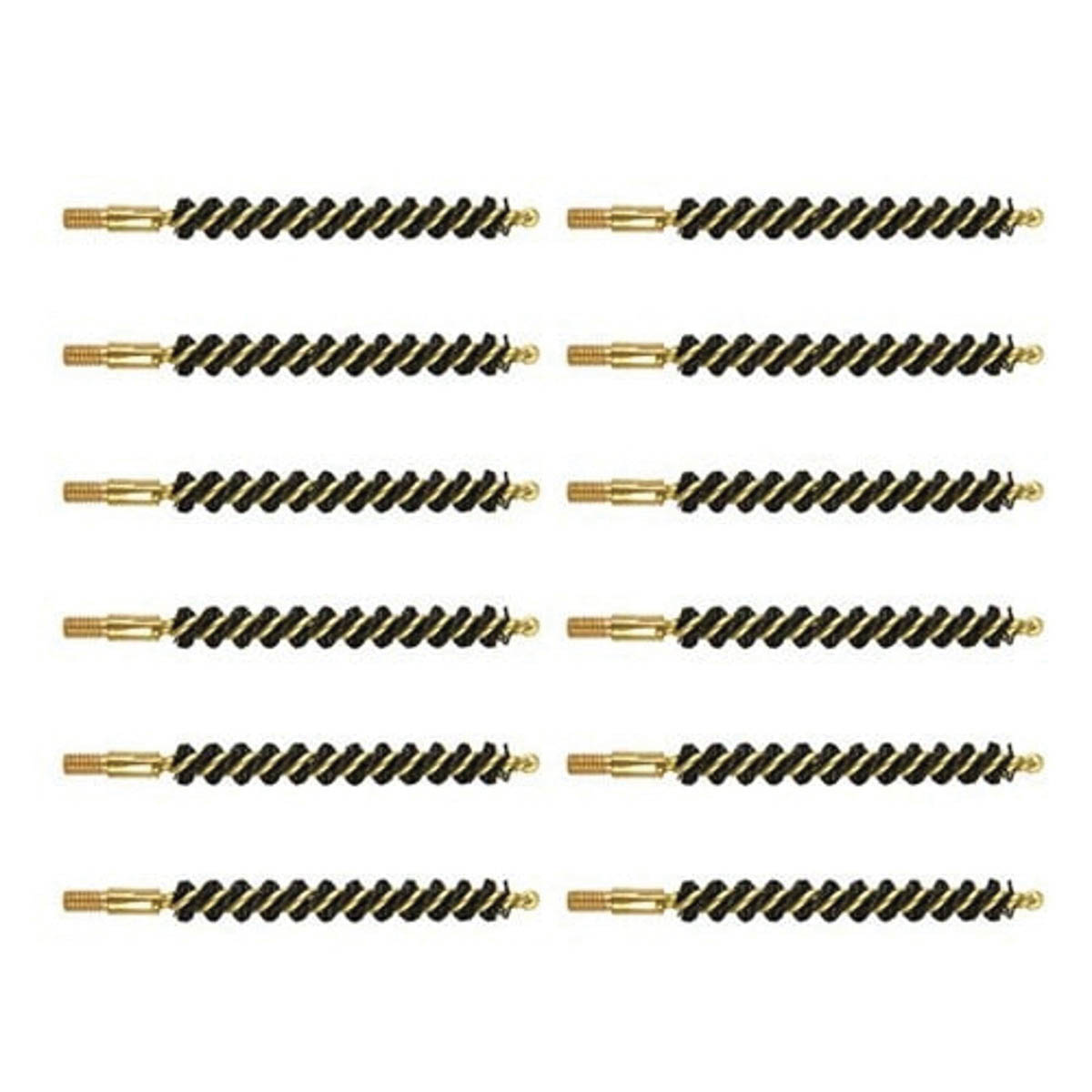 Brownells .270 Cal #8-32 Male Heavy Weight Bore Brush, Pack of 12