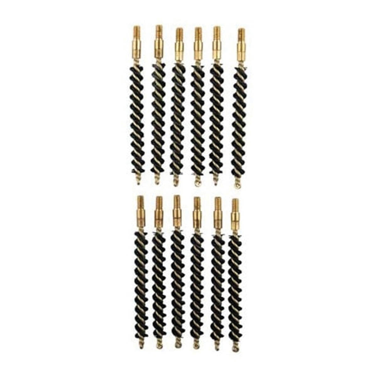 Brownells .338 Cal #8-32 Male Heavy Weight Bore Brush, Pack of 12