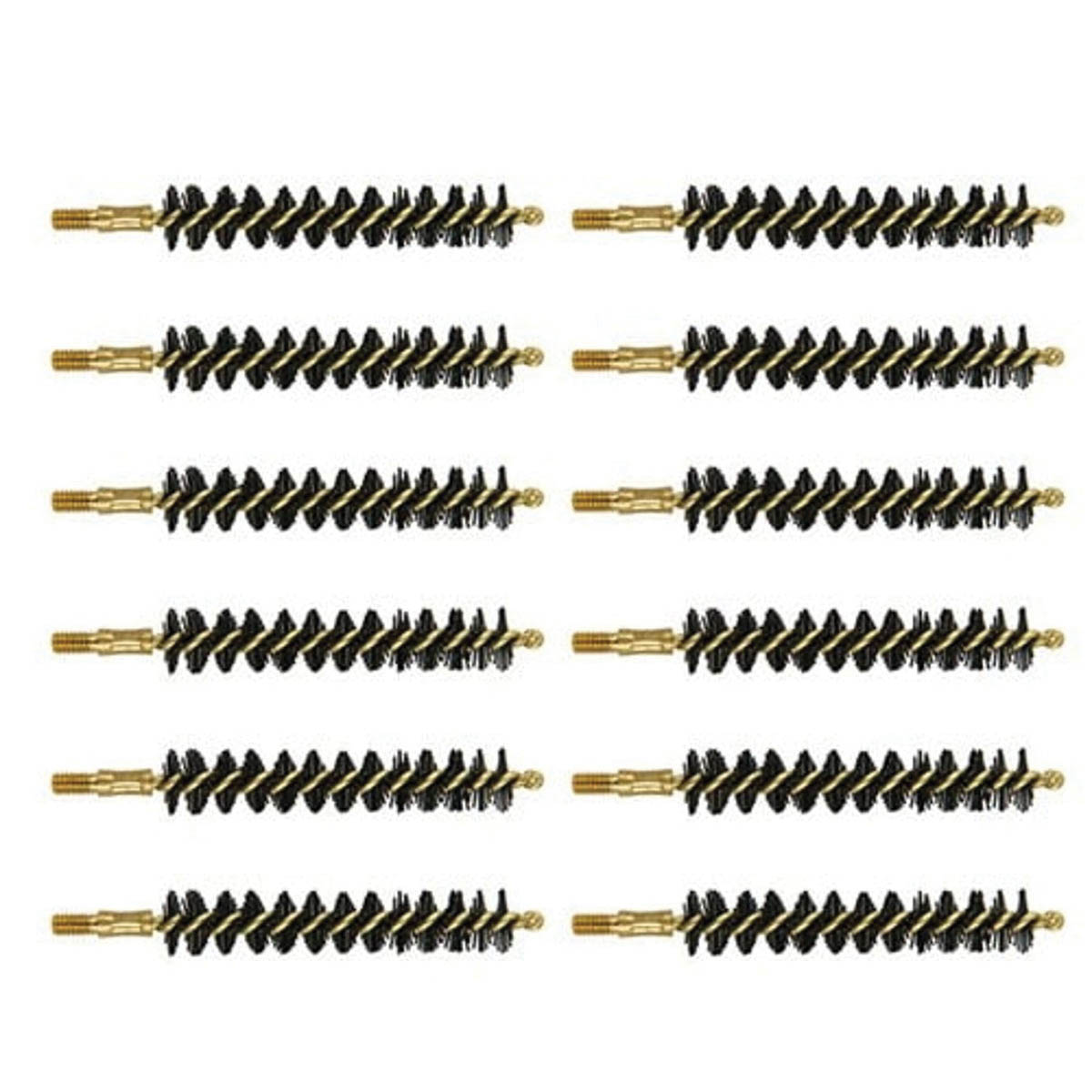 Brownells .416 Cal #8-32 Male Heavy Weight Bore Brush, Pack of 12