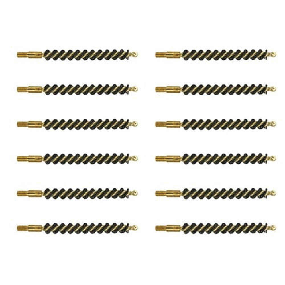 Brownells 7mm #8-32 Male Heavy Weight Bore Brush, Pack of 12