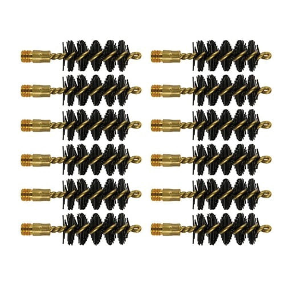 Brownells 16 Gauge 5/16-27 Male Heavy Weight Bore Brush, Pack of 12