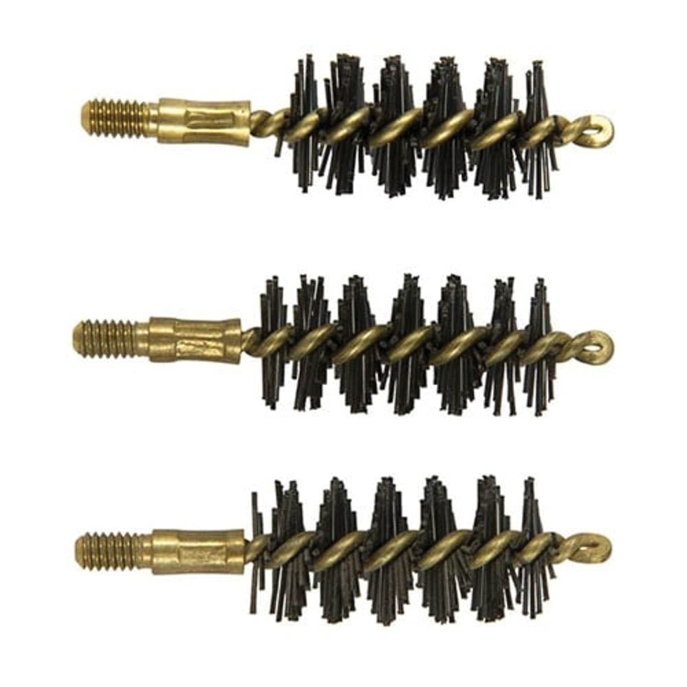 Brownells .50 Cal #8-32 Male Heavy Weight Bore Brush, Pack of 3