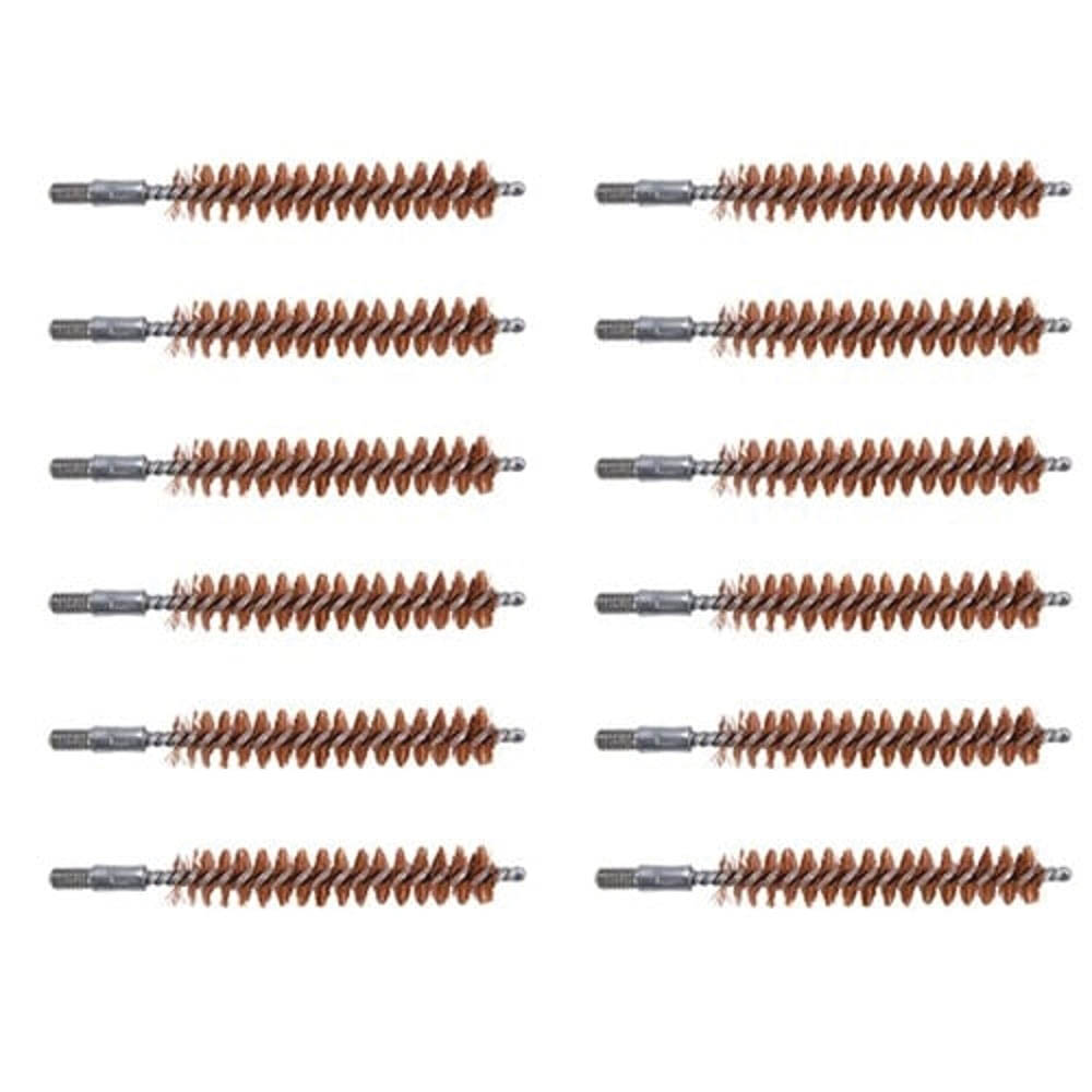 Brownells .222 Remington/.223 Remington/.300 AAC Blackout #8-32 Male Chamber Brush, Pack of 12