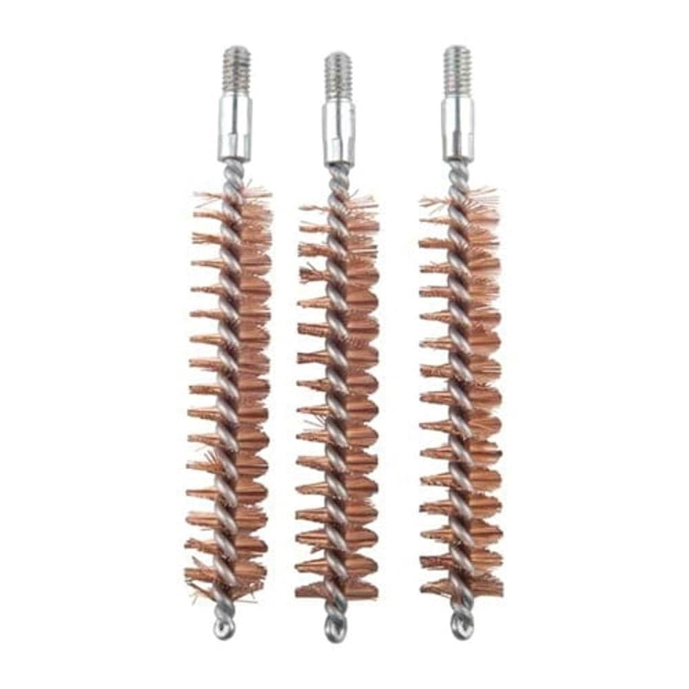 Brownells .40 S&W/10mm #8-32 Male Chamber Brush, Pack of 3