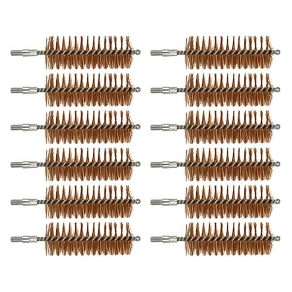 Brownells 12 Gauge/12 Gauge #8-32 Male Chamber Brush, Pack of 12