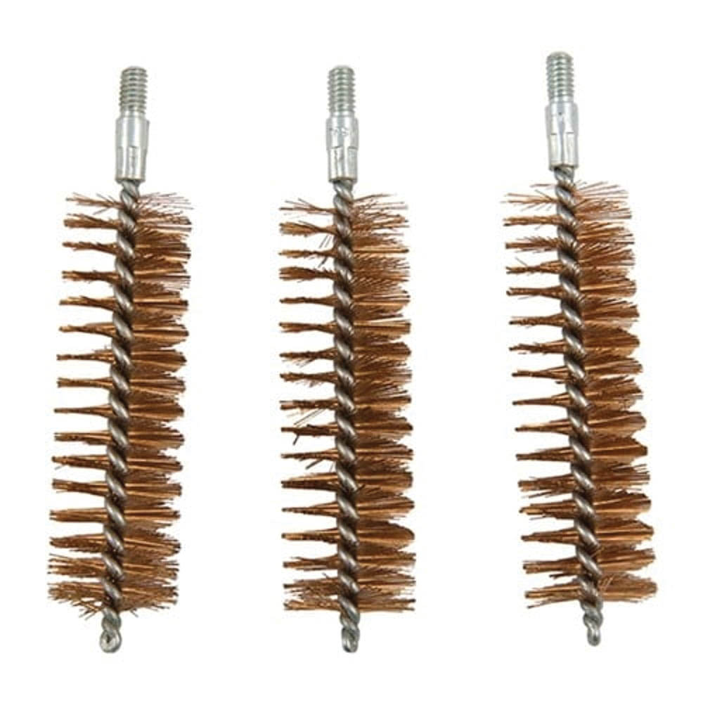 Brownells 20 Gauge/20 Gauge #8-32 Male Chamber Brush, Pack of 3