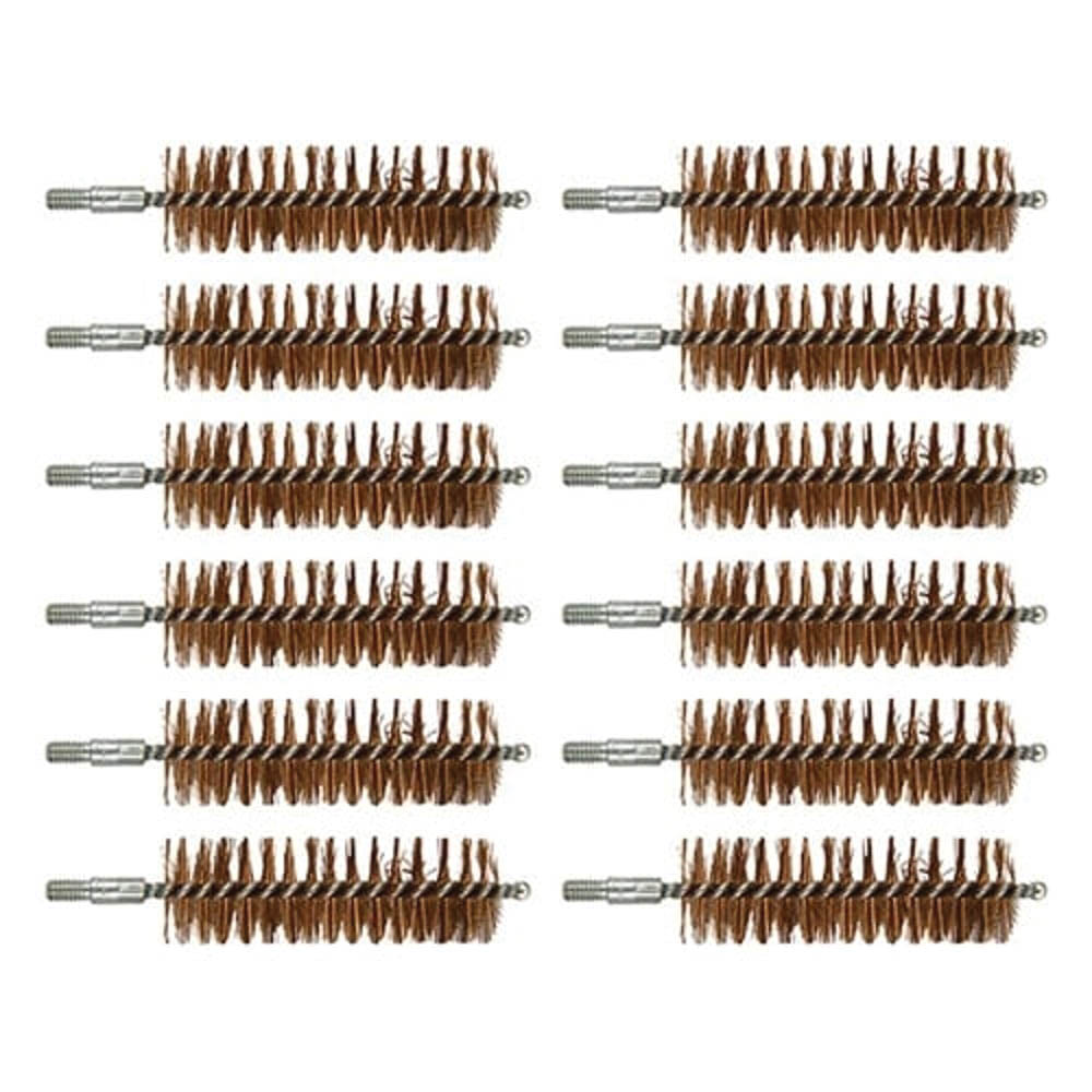 Brownells 20 Gauge/20 Gauge #8-32 Male Chamber Brush, Pack of 12