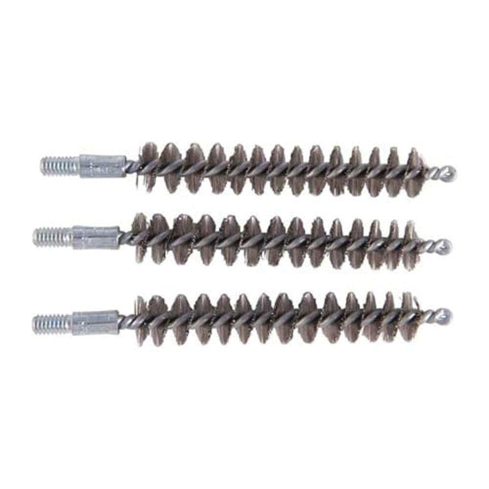 Brownells .38 Caliber/.357 Cal #8-32 Male Chamber Brush, Pack of 3