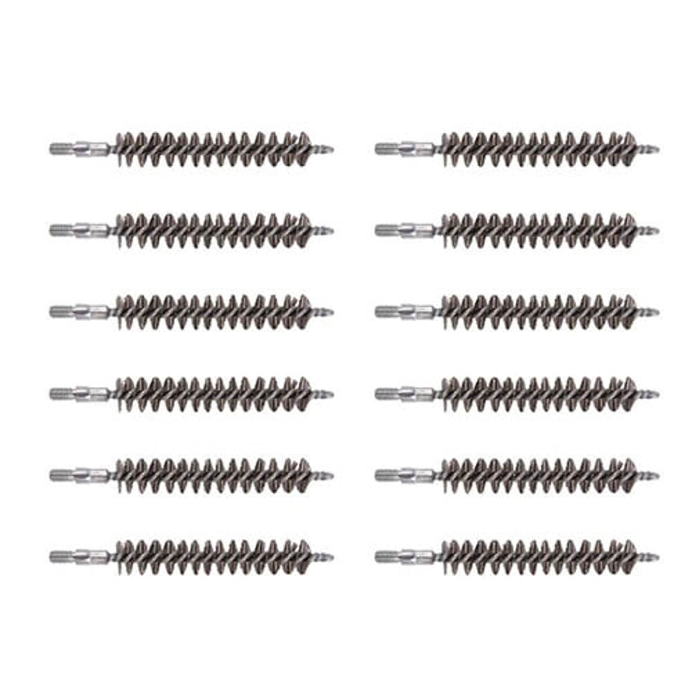Brownells .38 Caliber/.357 Cal #8-32 Male Chamber Brush, Pack of 12