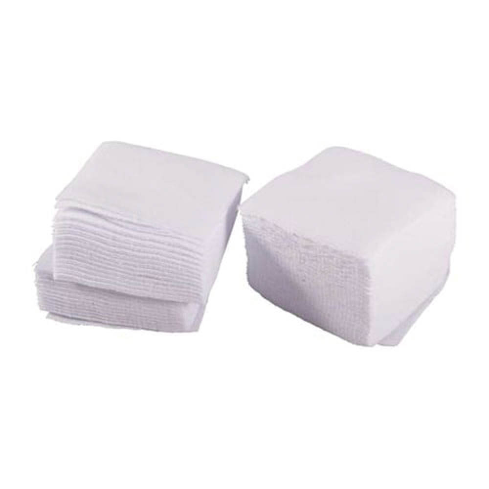 Brownells .35 Cal/20 Gauge 2.50" x 2.50" Square Flannel Patch, White Pack of 100