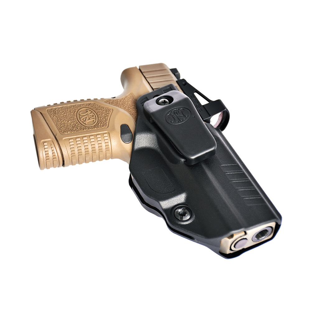 FN America FN Reflex IWB Holster Ambidextrous Polymer Black - Flexible and Discreet Concealment - 20-100723 - Fnh