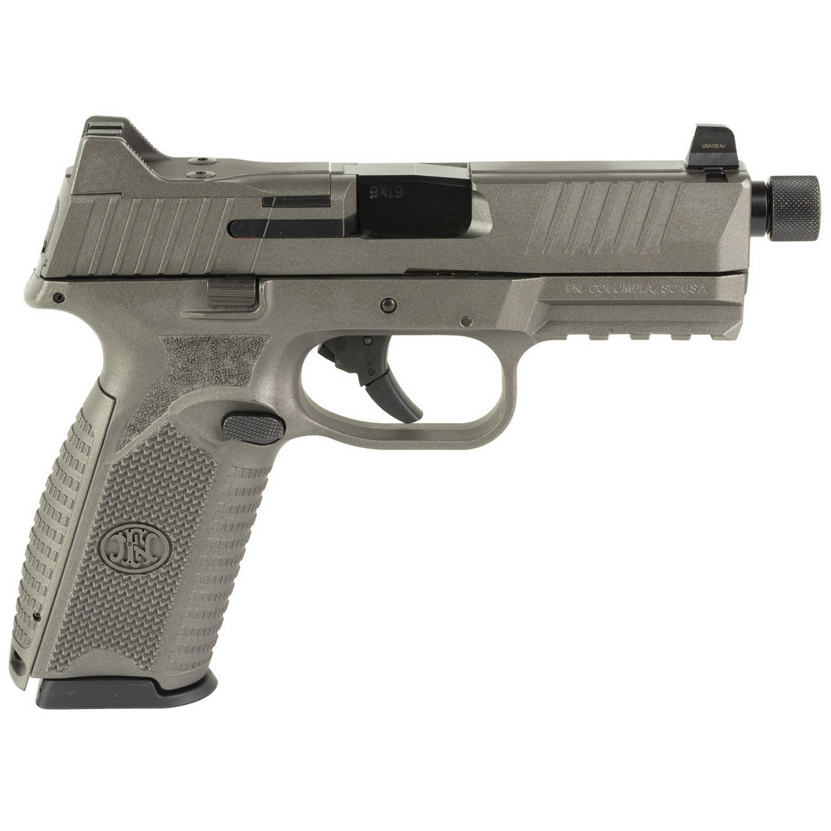 FN America 509 Tactical 9mm 4.50" 10rds Pistol, Modern Gray - 66-101830 - Fnh