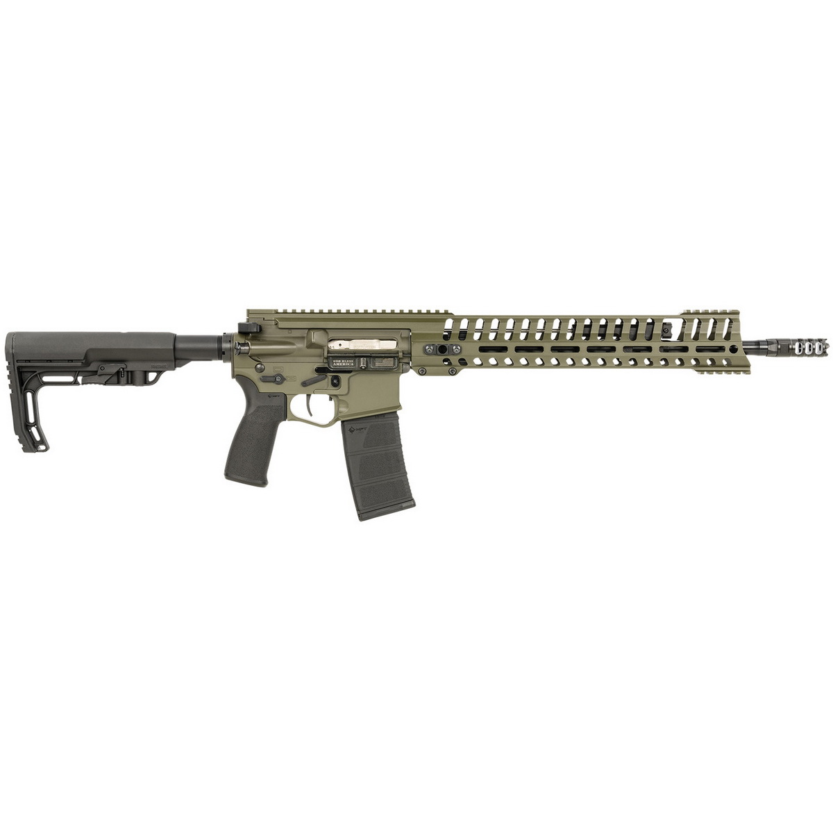 POF-USA P415 Edge 5.56x45mm 16.50" AR Rifle, OD Green - 01944 - Pof-Usa