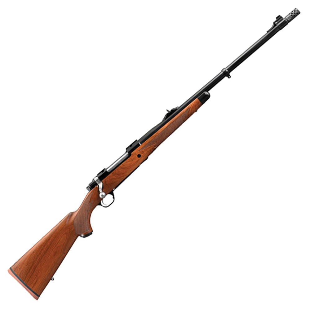 Ruger Hawkeye African .338 Win Mag Bolt Action Rifle, American Walnut - 47120 - Ruger