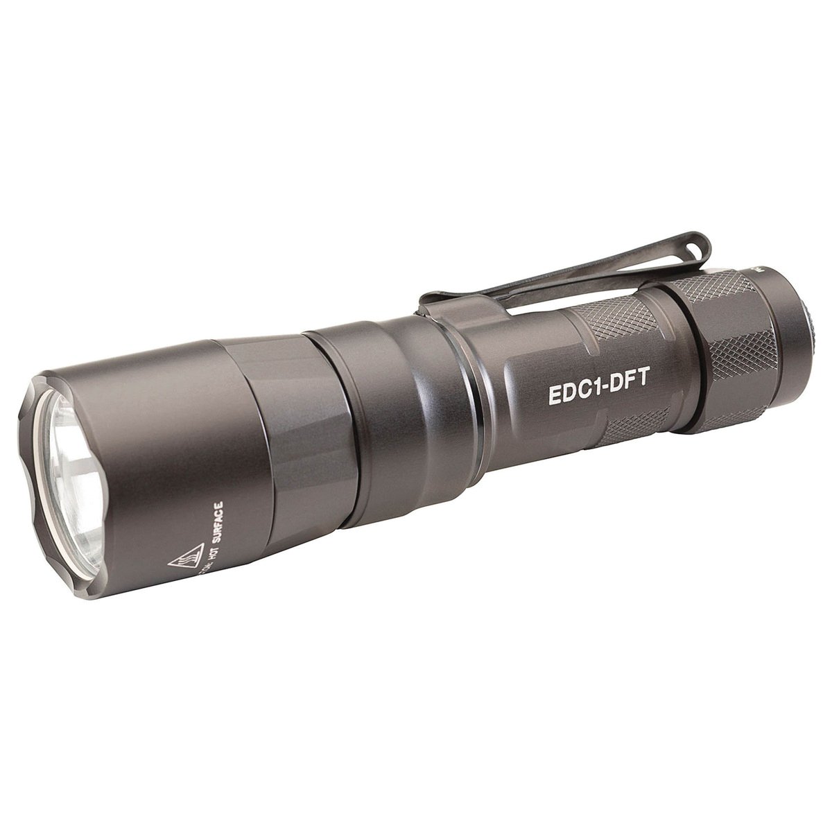 Surefire EDC1-DFT Turbo Flashlight - 650 lm High-Power Compact Tactical Flashlight - EDC1-DFT-HA - Surefire