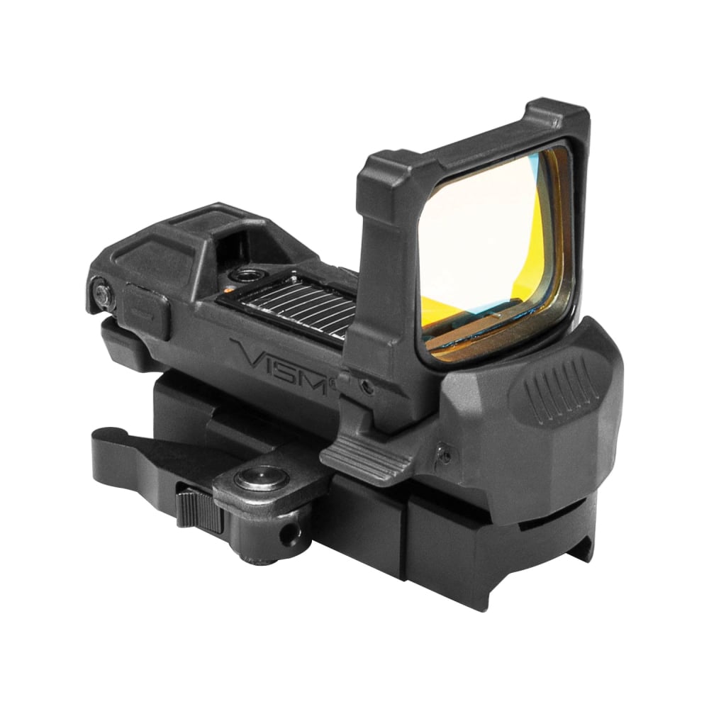 VISM SPD FlipDot Red-Dot Reflex Sight - 2 MOA Dot Precision Red-Dot Sight with Flip-Up Lens for Fast Aiming - VDBSOLFLIP - Ncstar