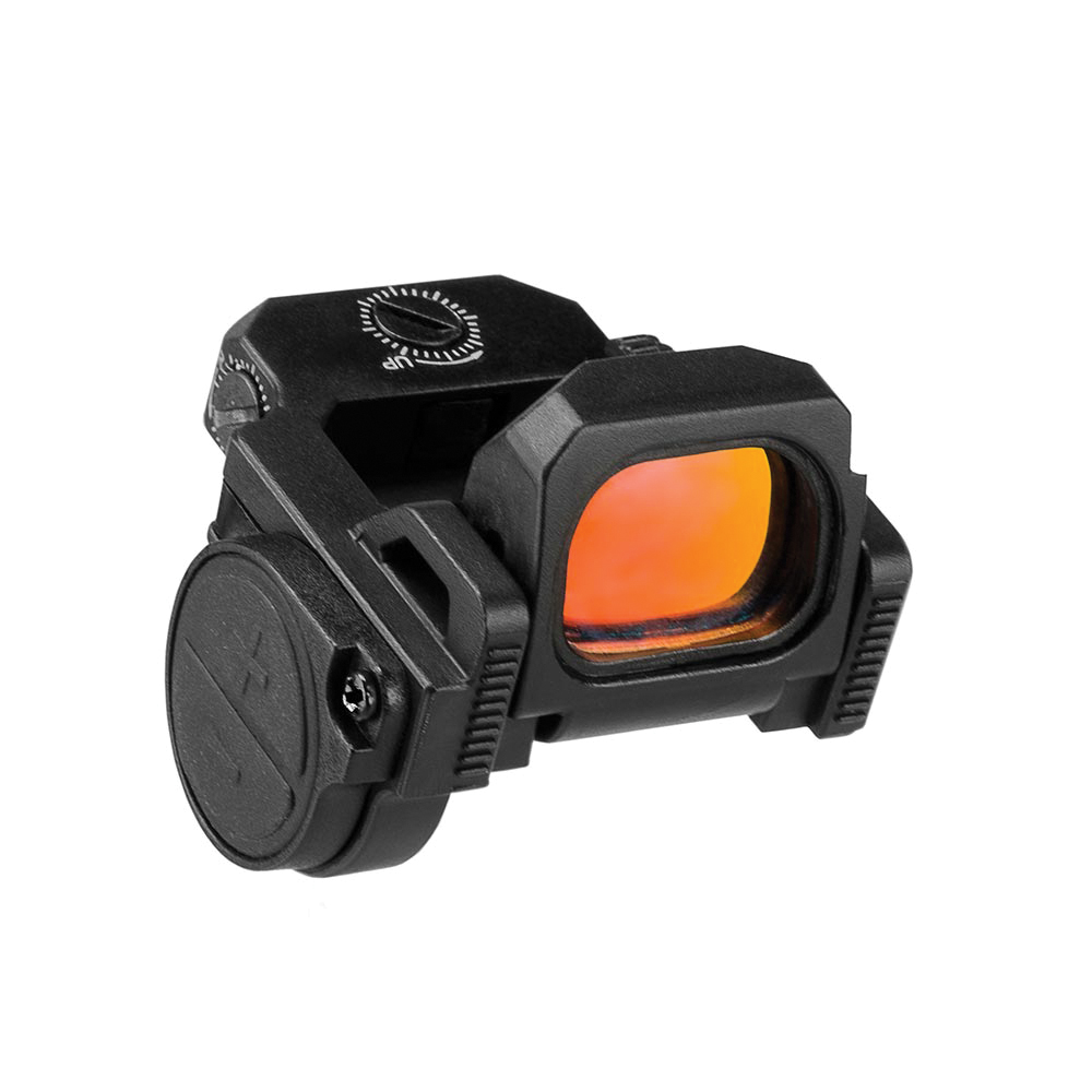VISM FlipDot Pro Red-Dot Reflex Sight 22mmx16mm - 3 MOA Dot High-Quality Red-Dot Sight with Flip-Up Lens - VDFLIPPRO
