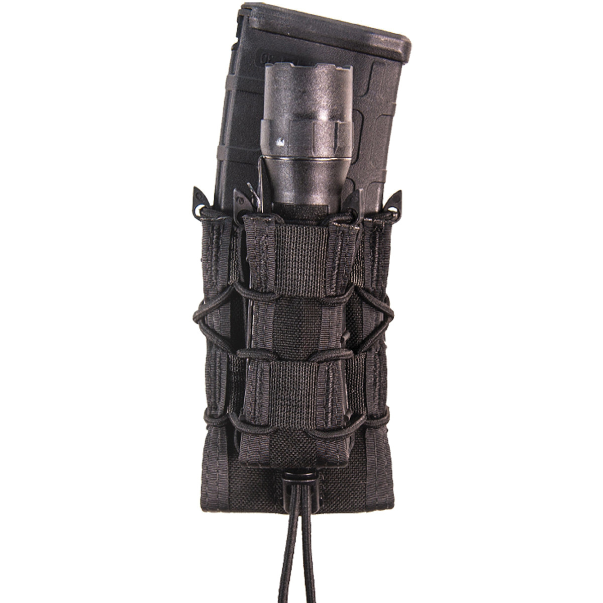 High Speed Gear Double Decker Taco LT Magazine Molle Pouch - Black Tactical MOLLE Magazine Carrier for Easy Access - 17DD00BK - High Speed Gear Inc.