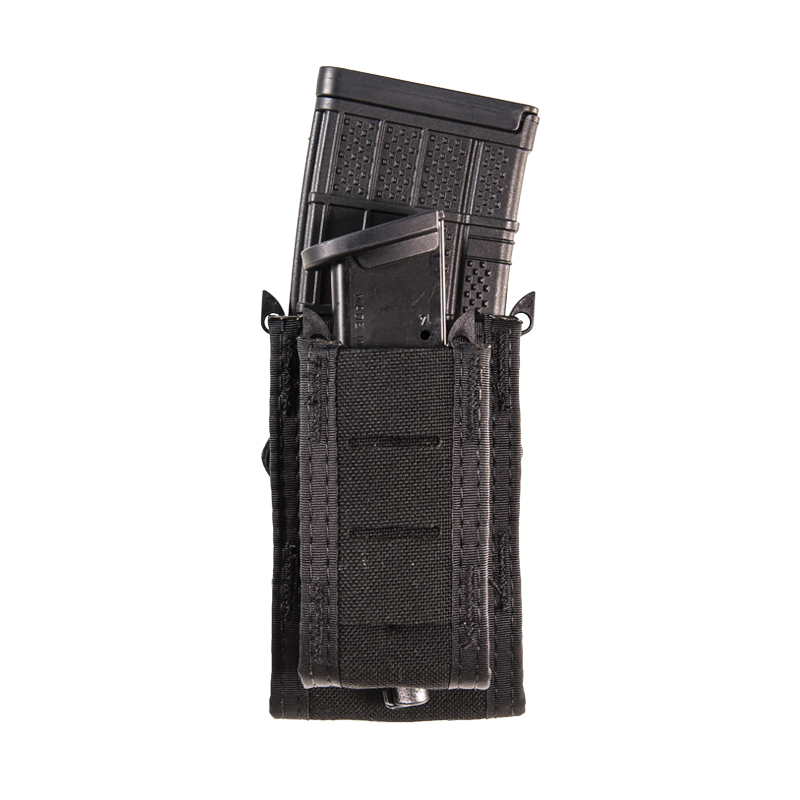 High Speed Gear Duty Double Decker Taco Reliable Black Magazine Pouch - Perfect for Tactical and Outdoor Use - 41DD00BK - High Speed Gear Inc.