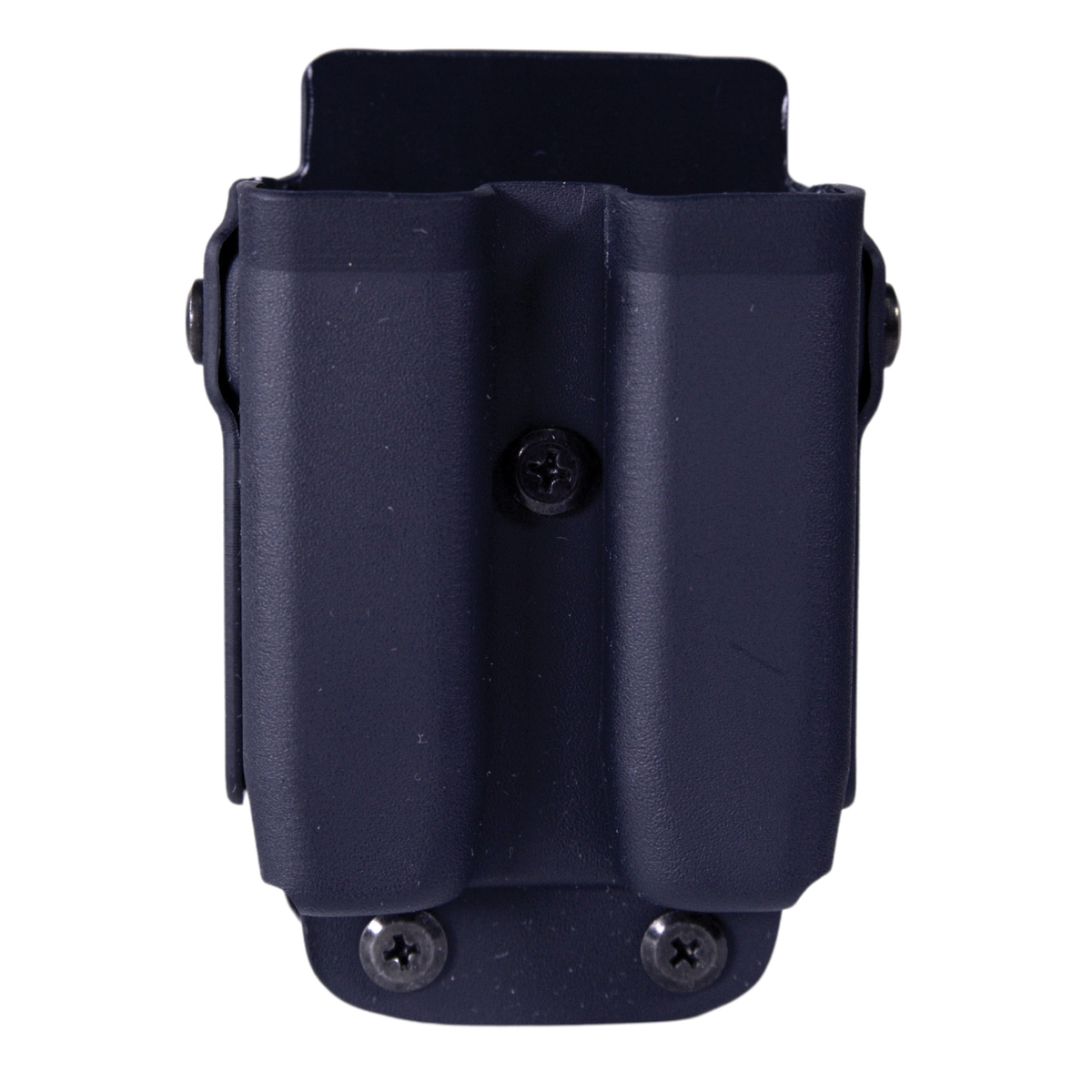 High Speed Gear Uniform PLM Belt Mount Size 1 Twin Magazine Pouch - Black Dual-Magazine Belt Holder - 42P112BK - High Speed Gear Inc.