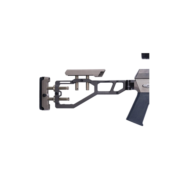Q LLC The Fix Stock/Cheek Riser Gray - Enhanced Comfort and Tactical Efficiency - ACC-FIX-STOCK-GRAY - Q Llc