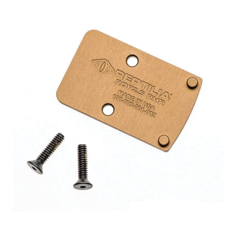 Reptilia LLC ROF Riser Plate 0.09" - Compact and Reliable Optic Plate - 100-084 - Reptilia