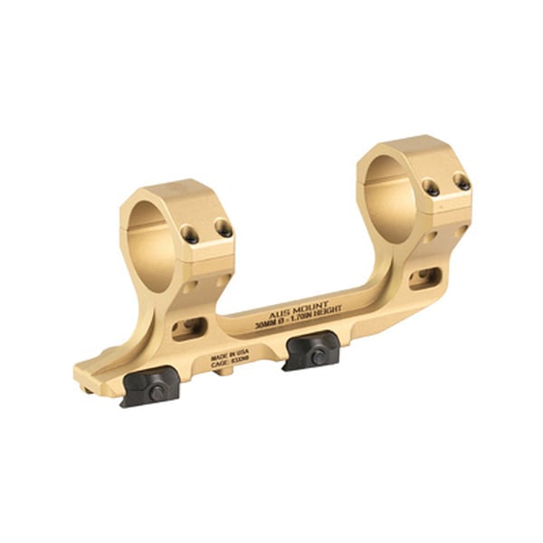 Reptilia LLC AUS 1-Piece Scope Mount 30mm Tube 1.70" - Versatile Mil-Std 1913 Picatinny Rail Mount - 100-239 - Reptilia