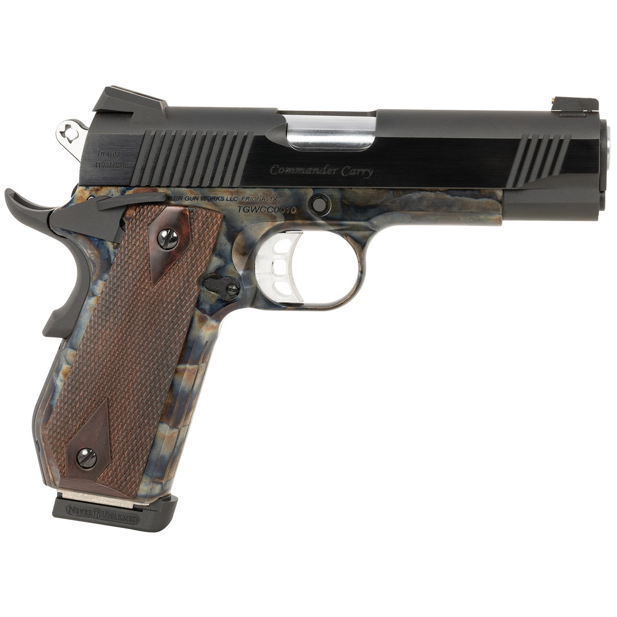 Tyler Gun Works Custom 1911 Commander .45 ACP 4.25" 7rds Pistol - Handcrafted Excellence - TGWCMCC45 - Tyler Gun Works