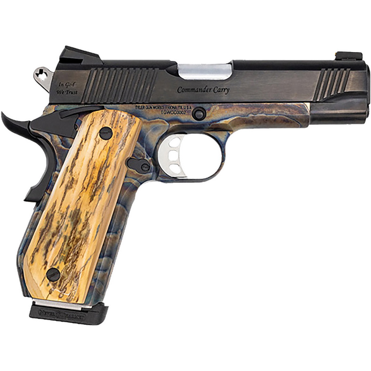 Tyler Gun Works Custom 1911 Commander .45 ACP 4.25" 7rds Pistol - Precision-Crafted Commander 1911 - TGWCMCC45M - Tyler Gun Works