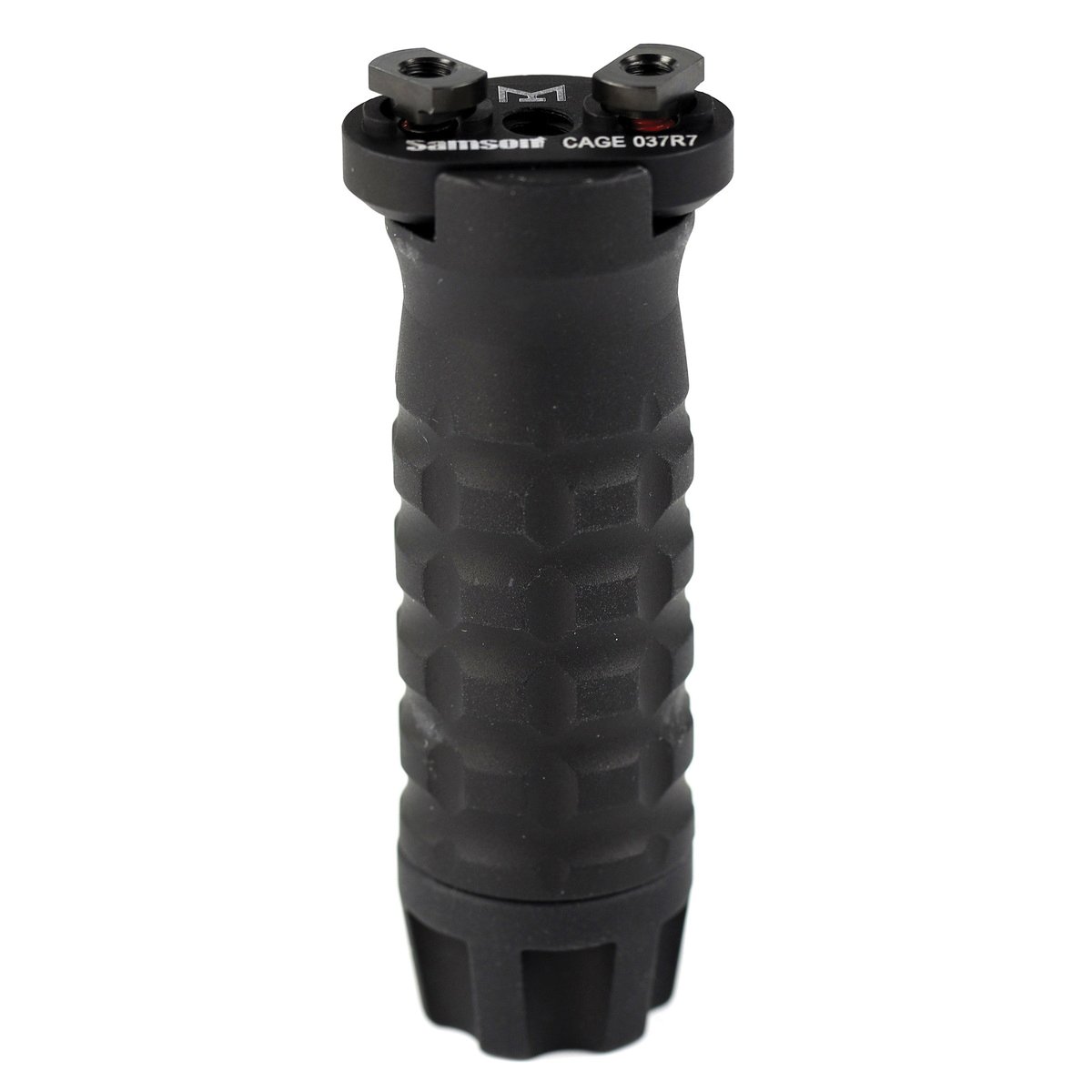 Samson Manufacturing M-LOK Grenade Style Medium Vertical Foregrip, Black - Durable and Functional - 04-01047-18 - Samson