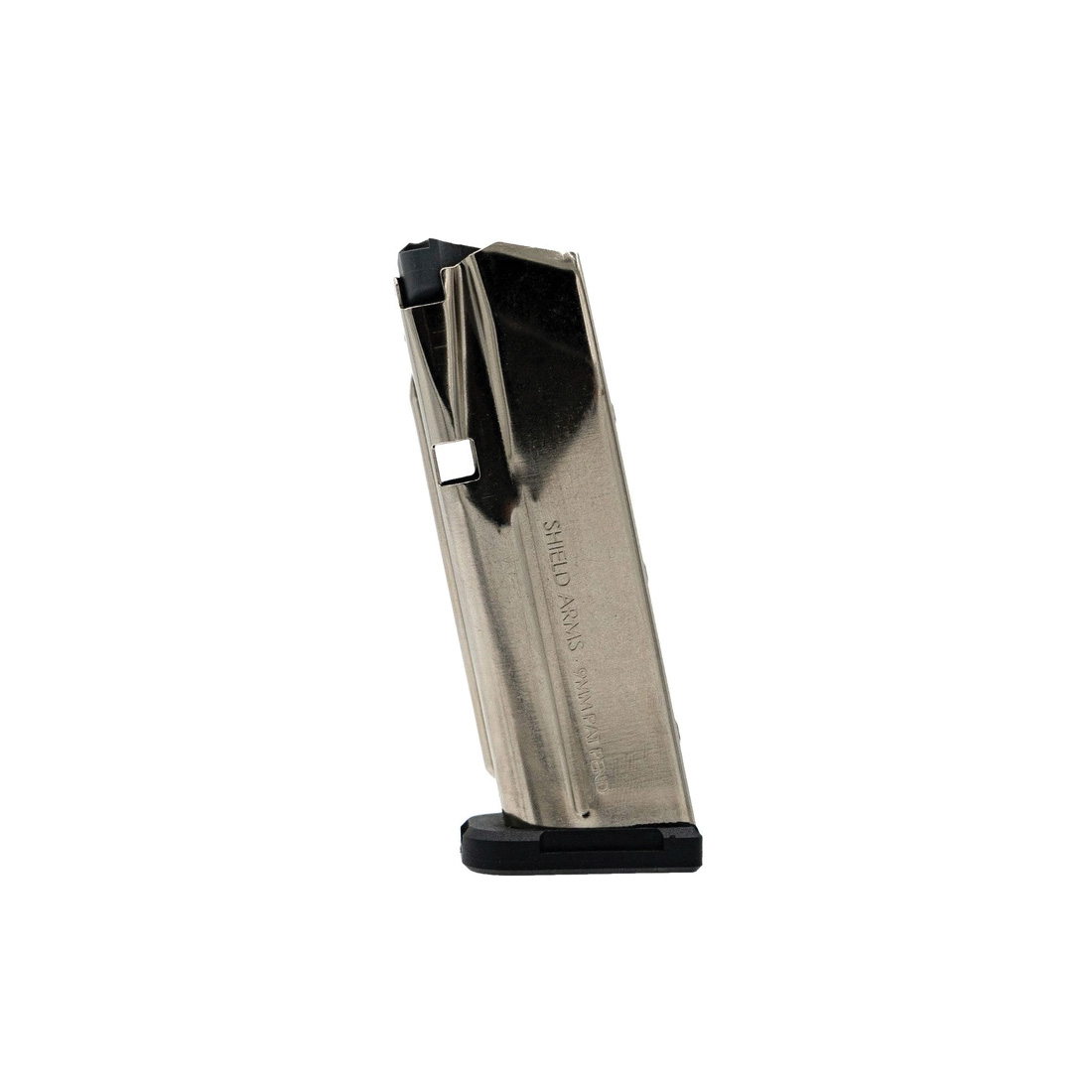 Shield Arms S15 Gen 3 15rds 9mm Magazine - Silver Nickel High-Capacity - SA-S15-N-GEN3