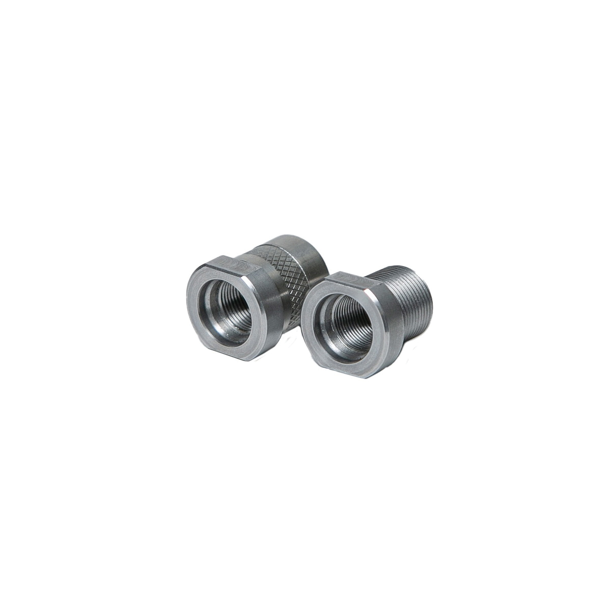 Odin Works Thread Adapter 5/8-24, Silver - Precision Threading for Suppressors and Accessories - SUP-TA-1-2-TO-5-8 - Odin Works