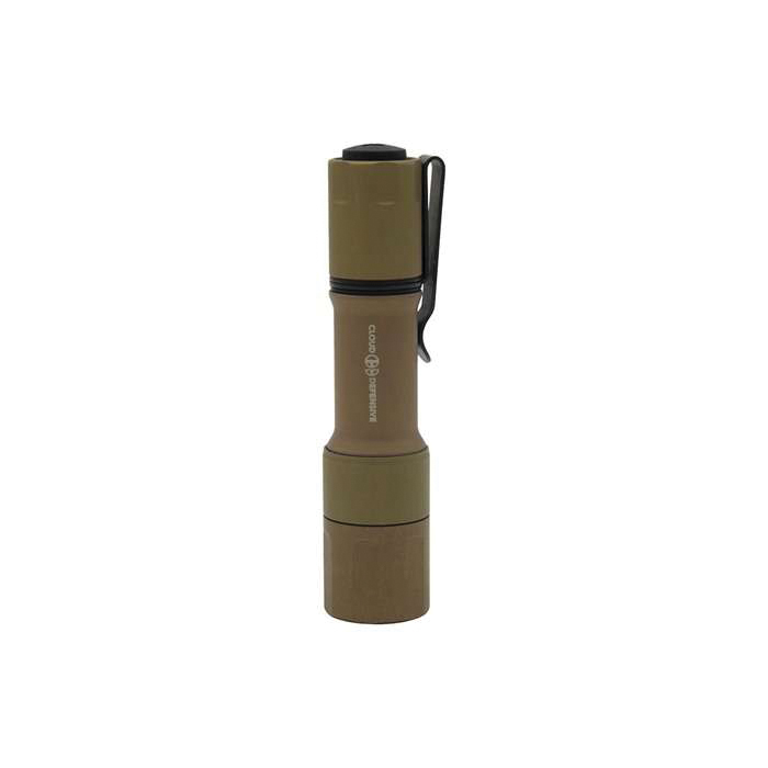 Cloud Defensive MCH-EDC Flashlight - 1700 lm High-Performance Flashlight for Everyday Carry - CD2007-EDC-DF-P-650-FDE - Cloud Defensive