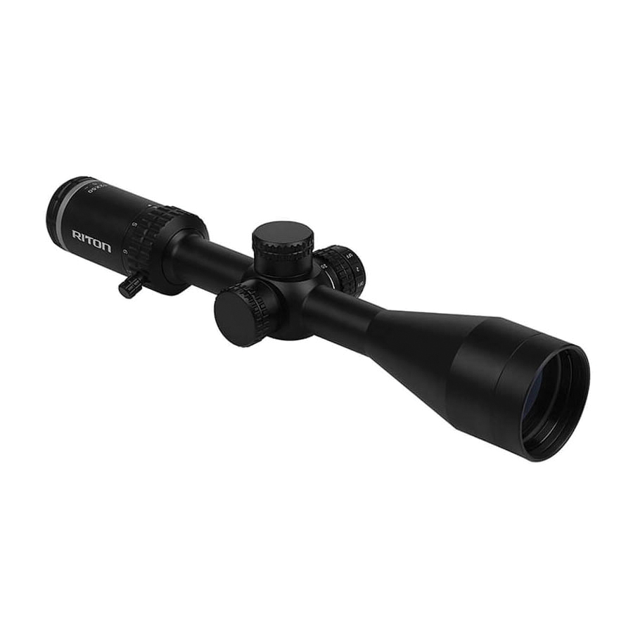 Riton 1 Primal Rifle Scope 4-12x50mm - Reliable Scope with Adjustable Zoom for Accurate Targeting - 1P412ASI23 - Riton