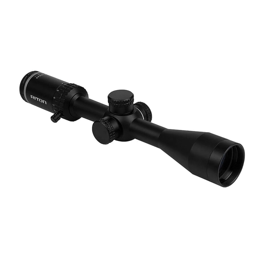 Riton 1 Primal Rifle Scope 4-16x44mm - Versatile Scope for Tactical and Long-Distance Shooting - 1P416AS23 - Riton