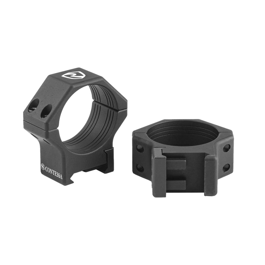 Riton Contessa Ring 30mm Tube 0.31" - Precision Picatinny Rail Scope Ring - XRC308A23 - Riton