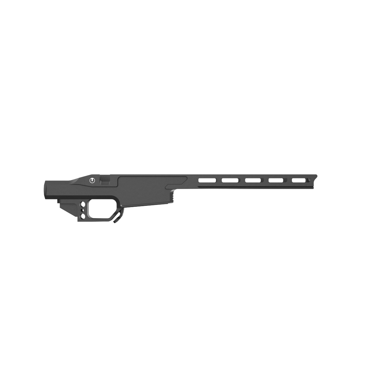 Ultradyne 5-Slot M-LOK Chassis Fits Remington 700 Black - For Precision and Versatility - UD20001 - Ultradyne