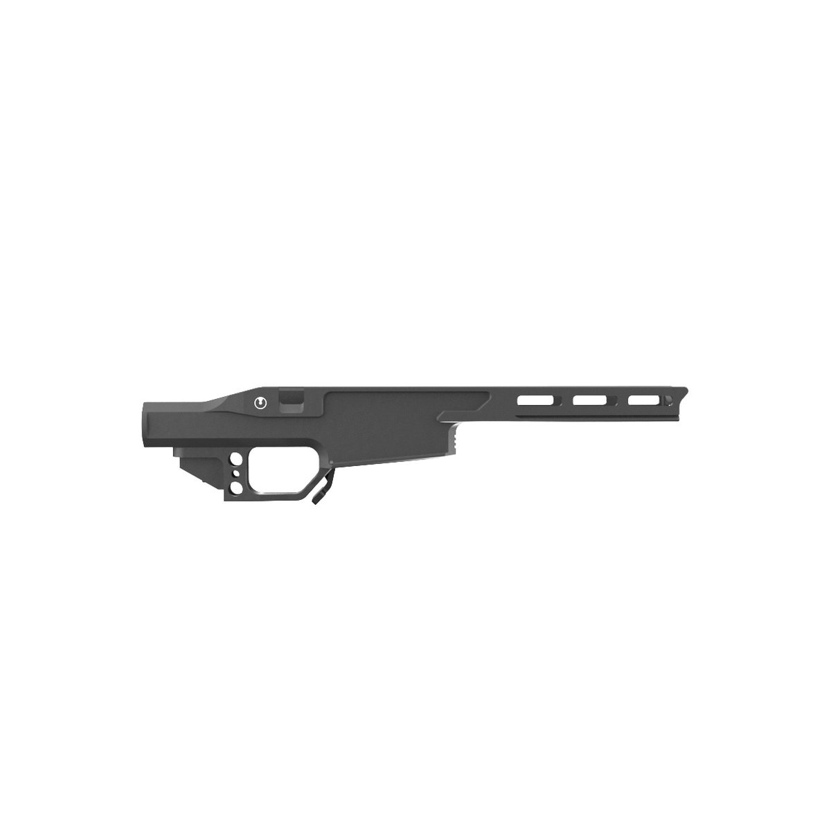Ultradyne 3-Slot M-LOK Chassis Fits Remington 700 Black - Compact 3-Slot M-LOK Chassis for Enhanced Tactical Performance - UD20027 - Ultradyne