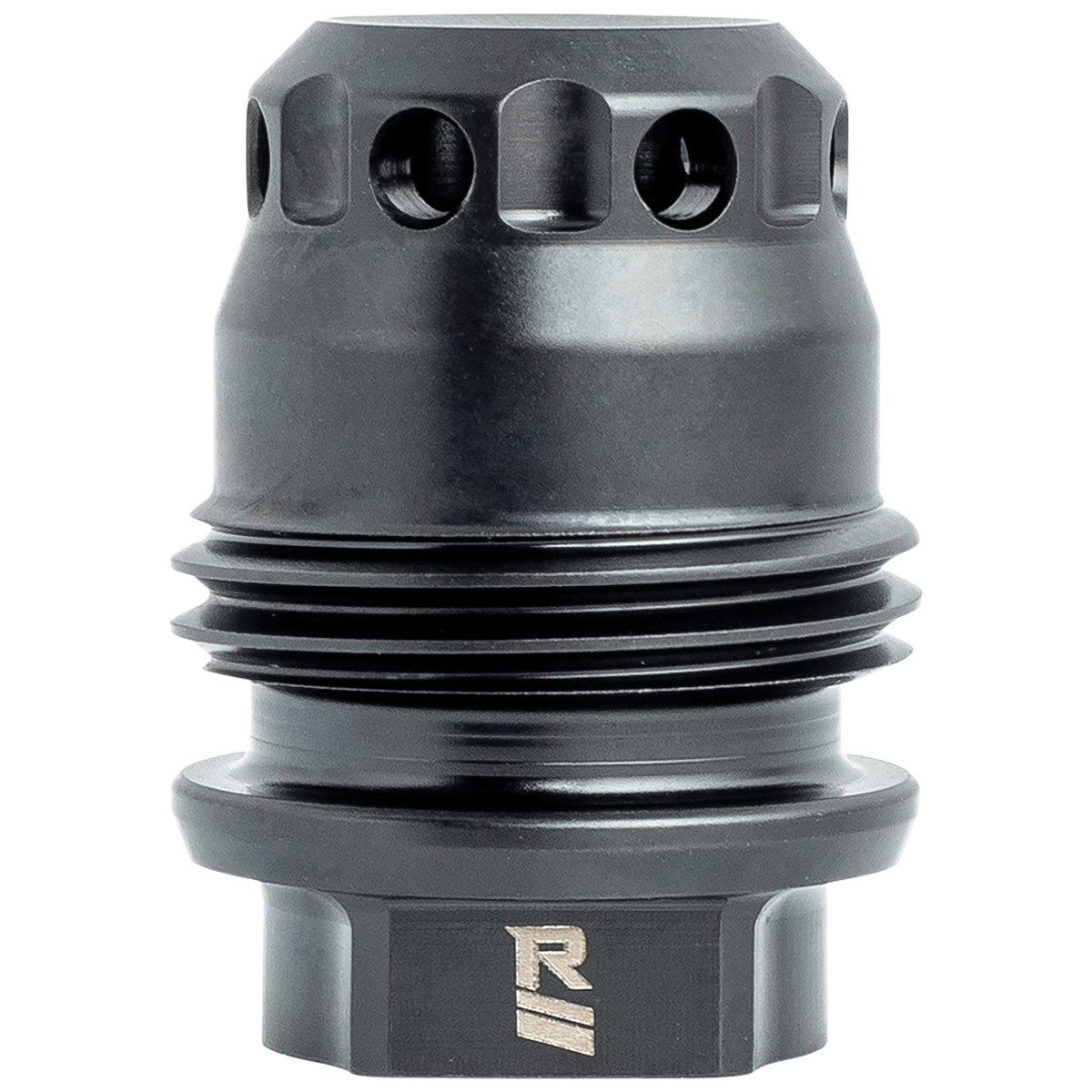 Rugged Suppressor M2 Brake Muzzle Brake 3/4"-24, Black - MB021 - Rugged Suppressors