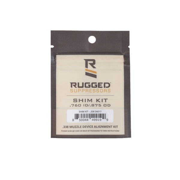 Rugged Suppressor Shim Kit - Essential Accessory for Suppressor Alignment - SA017 - Rugged Suppressors