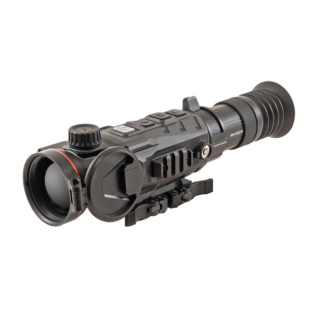 iRay USA Rico MK2 LRF Thermal Weapon Sight - 3x50mm Thermal Optic with 8 MOA Dot and Integrated Laser Rangefinder - IRAY-RH50R - Iray Usa