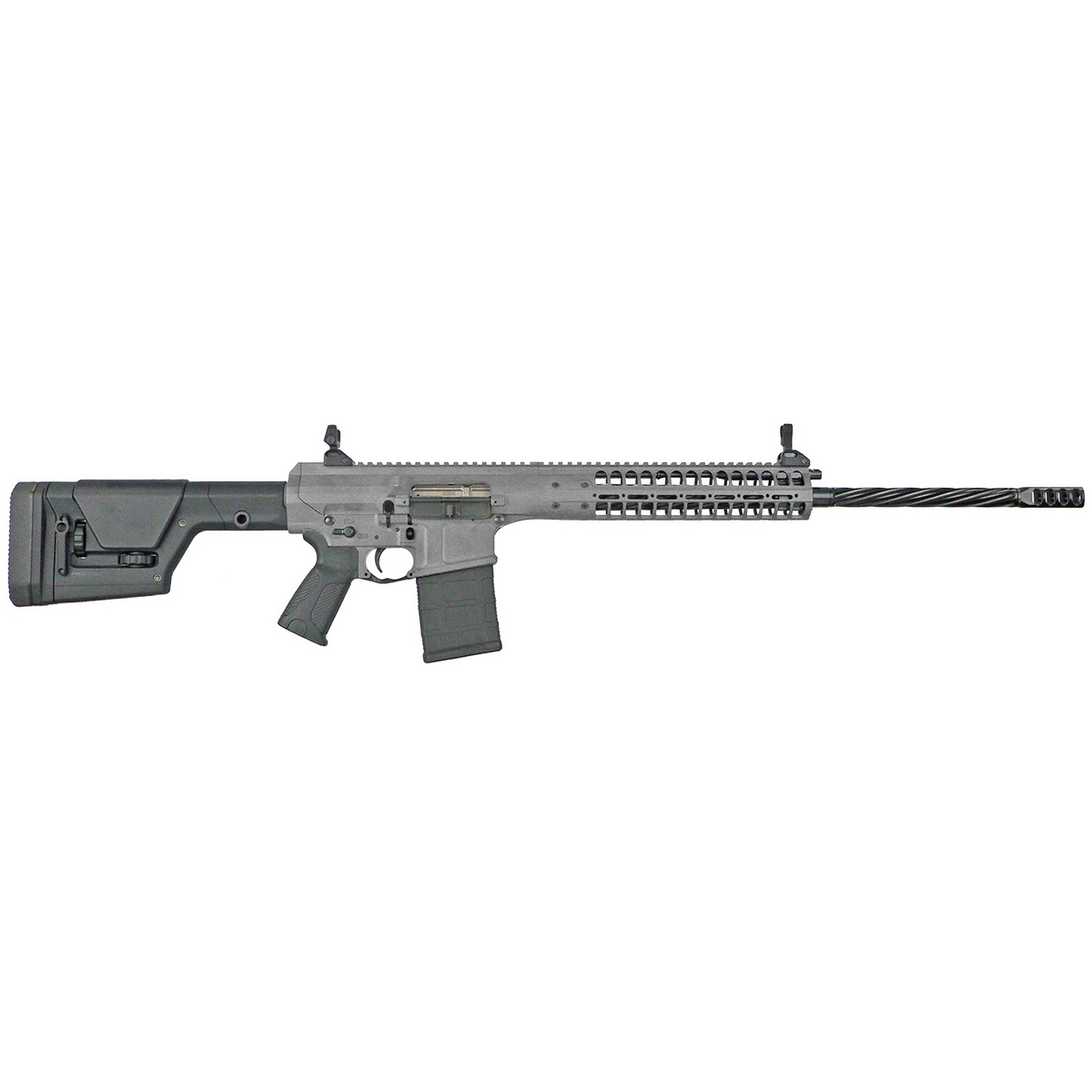 LWRC International REPR MKII 6.5 Creedmoor 22" AR Rifle, Tungsten Gray - REPRMKIIR6.5TGF22SC - Lwrc