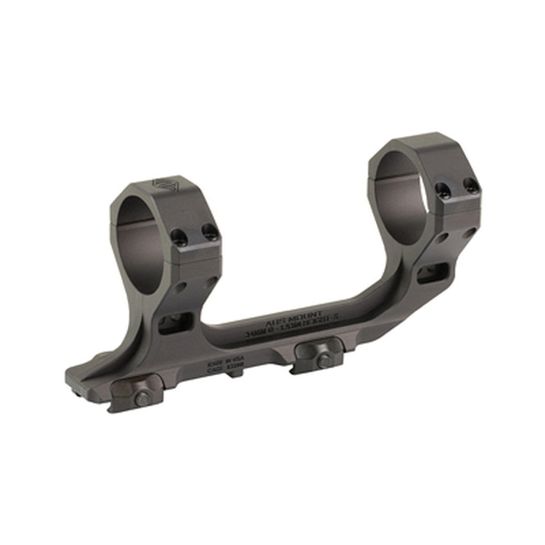 Reptilia LLC AUS 1-Piece Scope Mount 34mm Tube 1.93" - Mil-Std 1913 Picatinny Rail Precision Mount - 100-242 - Reptilia