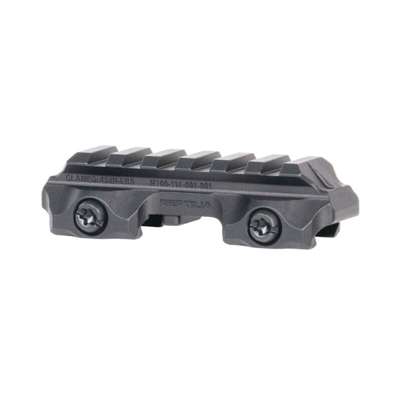 Reptilia LLC RMU 6-Slot Riser Mount 0.63" Mil-Std 1913 Picatinny Rail - Optimal Riser Height - 100-271 - Reptilia