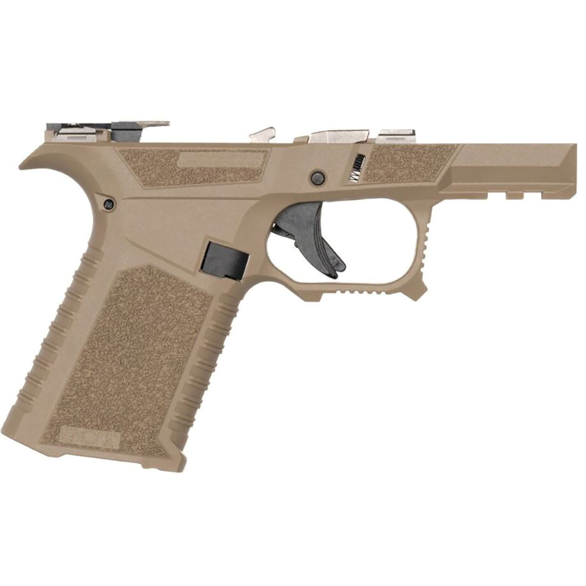 SCT Manufacturing SCT SC Frame for Glock G43X/G48 - Flat Dark Earth - Precision Fit, Durable Polymer Construction, Tactical Upgrade - 0226020000IA - Sct Manufacturing