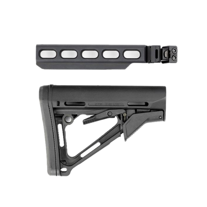 Samson Manufacturing The BRE Bufferless Receiver Extension, Black - Lightweight and Stable - 04-06143-01 - Samson